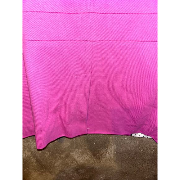 Talbots Academia Preppy Pink Single Button 70% Cotton Double Flap Blazer NWOT - Picture 8 of 8